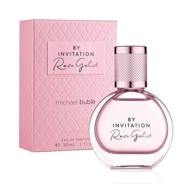 By Invitation Rose Gold from Michael Bublé Fragrances, 1 Fl Oz | Women’s Perfume | Pear, Rose, Prali