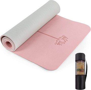 UMINEUX Yoga Mat Extra Thick 1/3'' Non Slip Yoga Mats for Women Eco Friendly TPE Fitness Exercise Ma