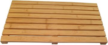 LNC Bamboo Floor and Shower/Bath Mat-Skid Resistant
