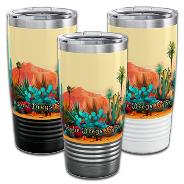 Magical Mirage from Adobe Dregs Coffee: Ringneck Tumbler, 20oz