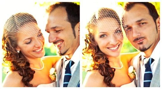 Beautiful bride makeup
