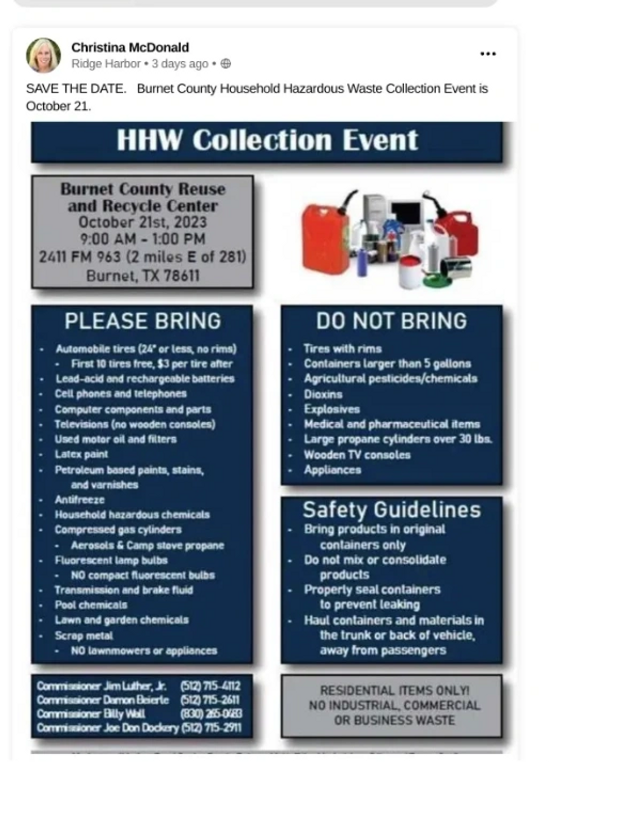 Windermere Oaks Property Owners Assocation