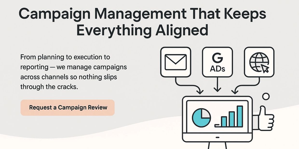 Campaign management streamlines planning, execution, and reporting across channels.