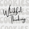 Whiskful Thinking Cookies
