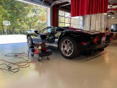 Ford GT multi step paint correction 