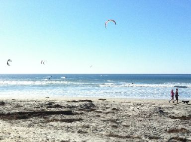 Kiteboarders