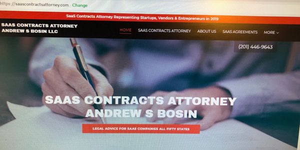 SaaS Contracts Lawyer Andrew S. Bosin LLC drafts & negotiates SaaS Contracts and License Agreements.