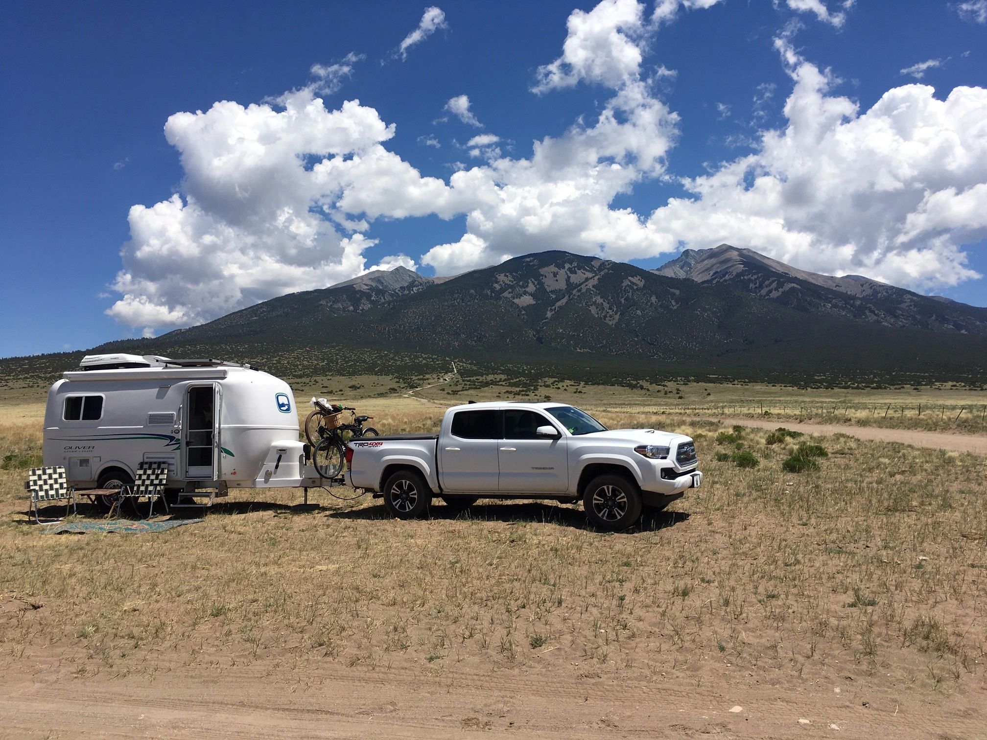 Sacred White Shell Mountain, BLM, Mosca, CO