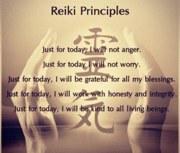 The Reiki Principles