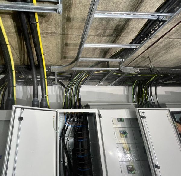 Cable installation following an emergency call out