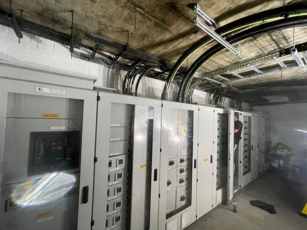 Cable installation following an emergency call out