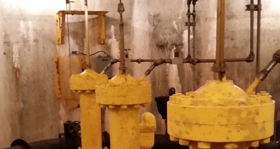 Sugar Pine Dam intake valves