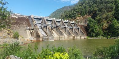 Reservoir Operations Dam with radial gates