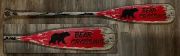 Laser Engraving on Canoe Paddle
59" Long
$55