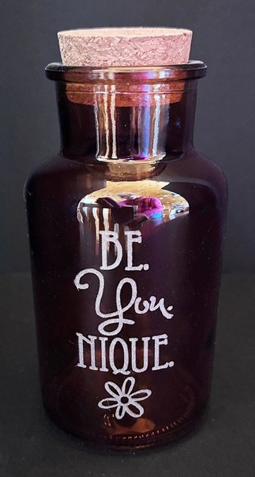 Laser Engraved Jar
$8