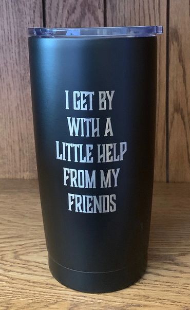 20 oz. Laser Engraved
Stainless Steel Tumbler
$20