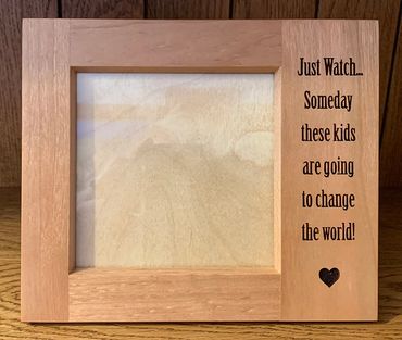 Laser Engraved Photo Frame
7" x 6" with 4" Opening
$24