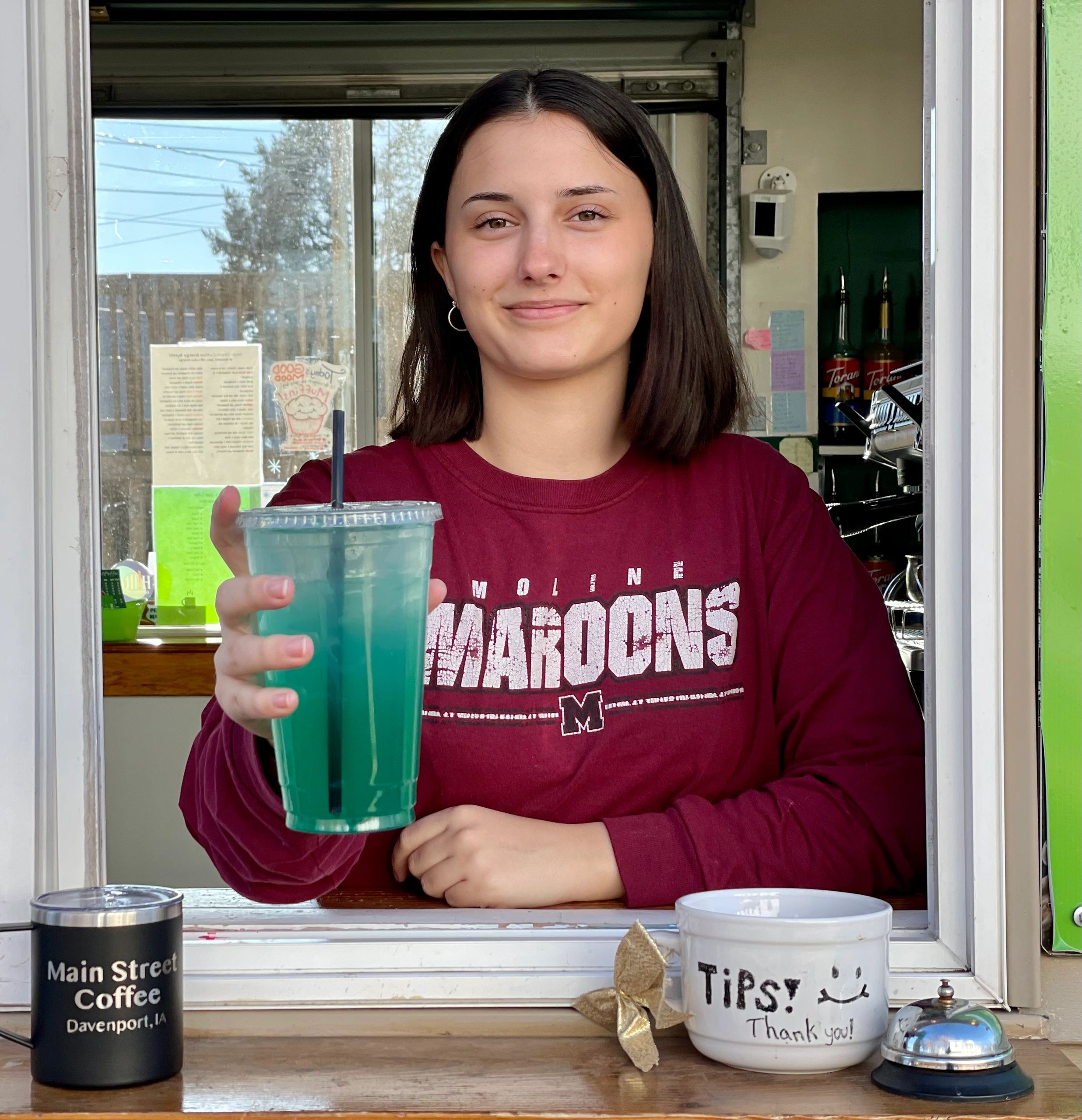 Coffee, Snacks Main Street Coffee Davenport, Iowa