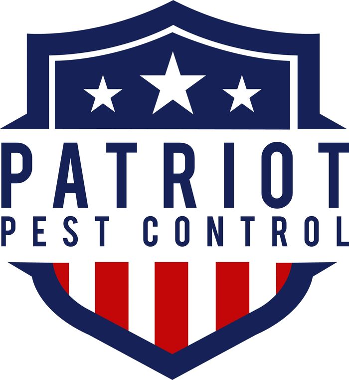 Patriot Pest Control logo. We offer pest control service, termite treatments, mosquito treatments, b