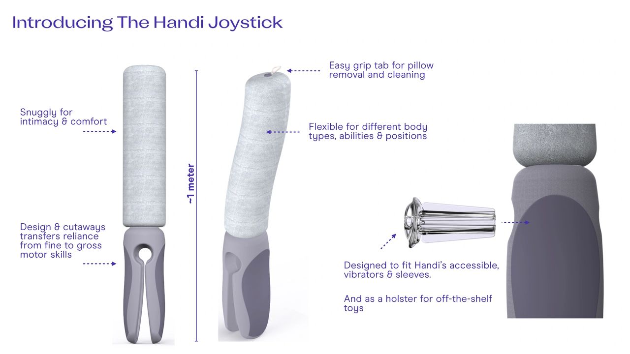 handi sex toy Handi is the world's first hand's free sex toy for people with disabilities main image 0