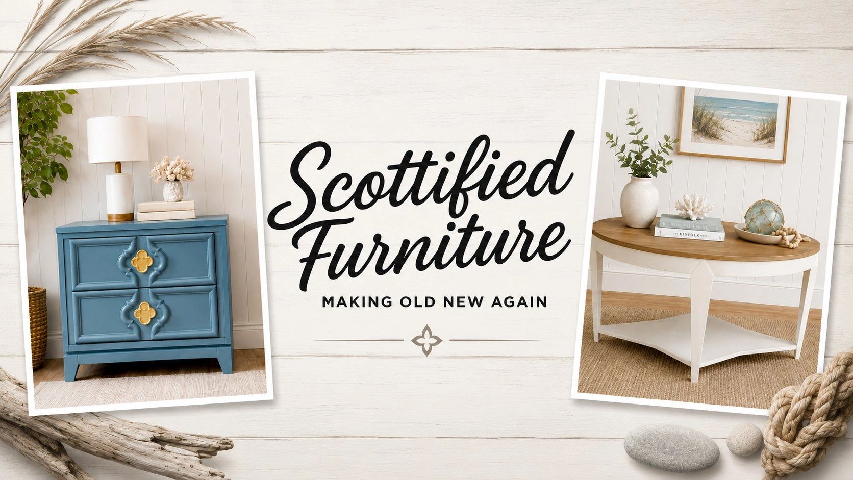 Scottified Furniture featuring refinished furniture and custom furniture makeovers in Lakeland, Florida.