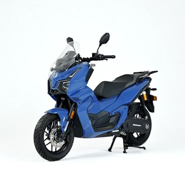 An ADV electric scooter with aggressive design and powerful mid motor