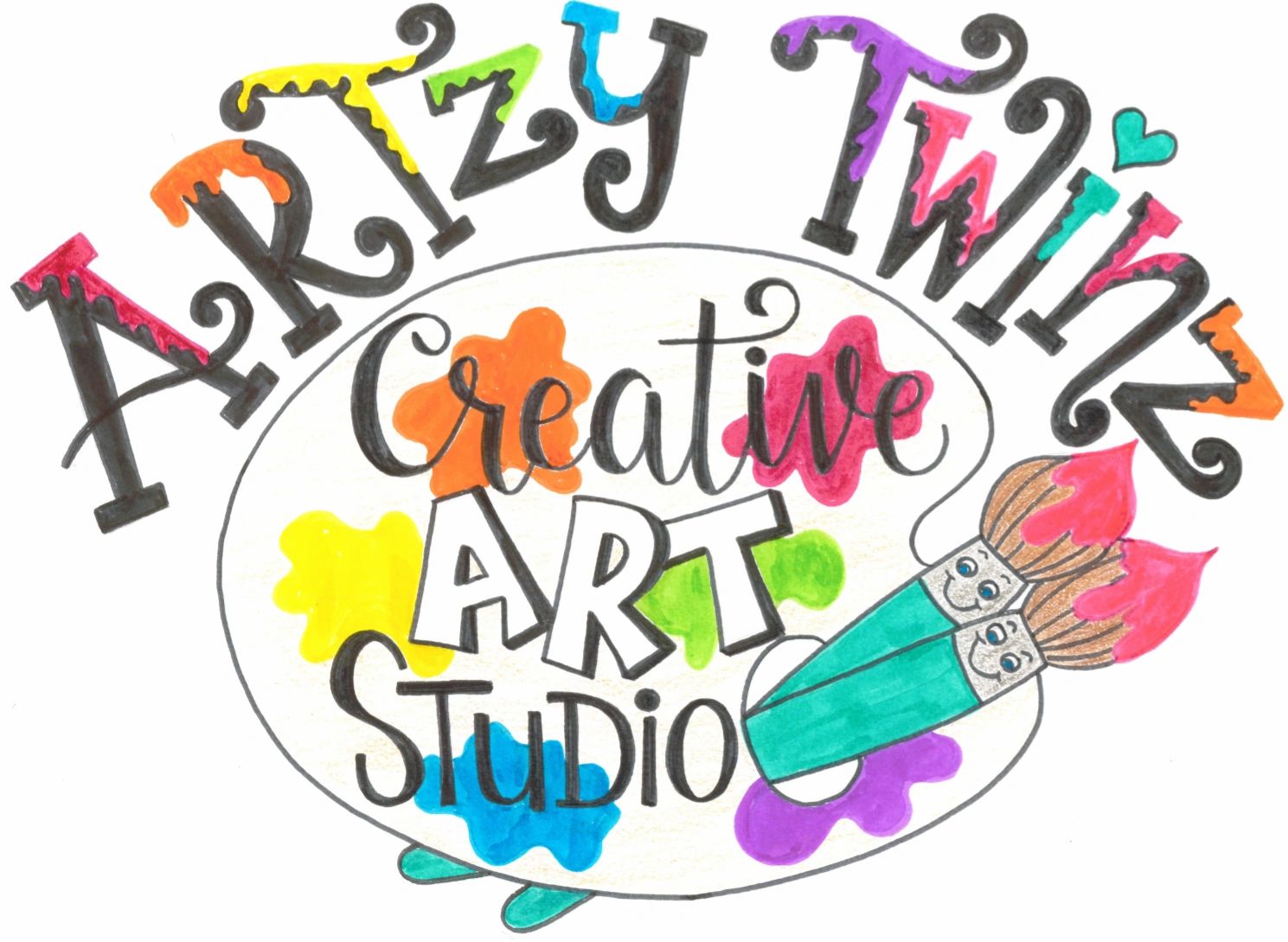 Children's Art Classes - Artzy Twinz
