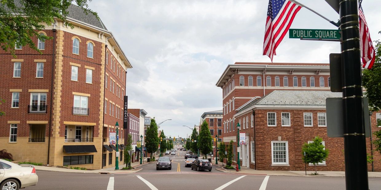 Scott Zimmerman's agenda for the future of Knox County, Ohio - View of Main Street Mt Vernon, Ohio