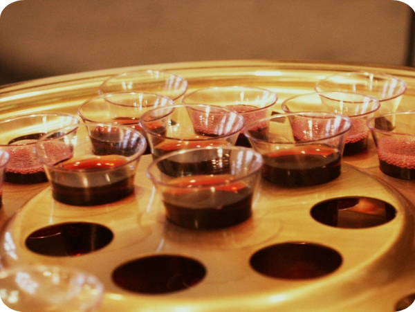 Every last Wednesday of the month, we take Communion as a Church Body.