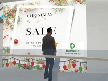 Man roaming in DeWorld mall, visiting retail shop