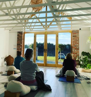 Meditation and mindfulness during our yoga classes and yoga retreats