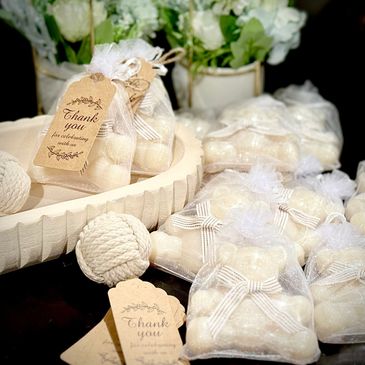 Bear Soap Favors Arrangement by Jennessie Events