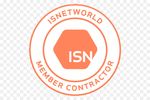 ISN Network Member Contractor logo in orange.