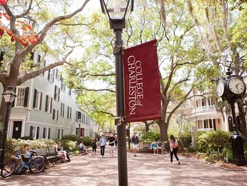 College of Charleston, a liberal arts University in Charleston, SC.