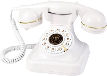Audio Guest Book Phone rental with vintage gossip chair