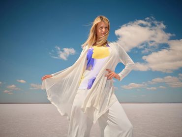 EverSASSY by DOLCEZZA Linen Short Dress 61153