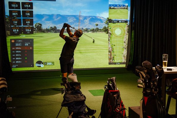Indoor golf Practice