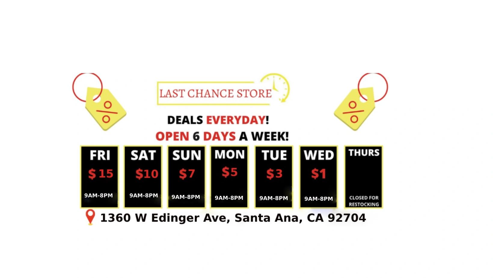 Last Chance Store