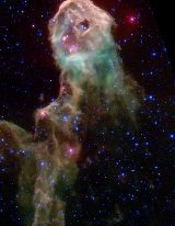 A glowing stellar nursery of Protostars in IC 1396