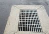 completed storm drain.