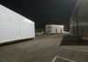 Building modules arriving.