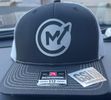 C. Mitch Pitch Sports Logo on Black and White Snapback Hat.  