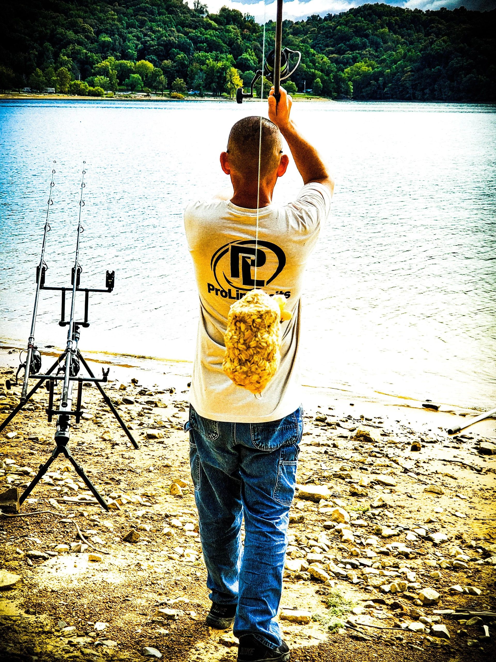 Tommy putting ProLine Baits to work!