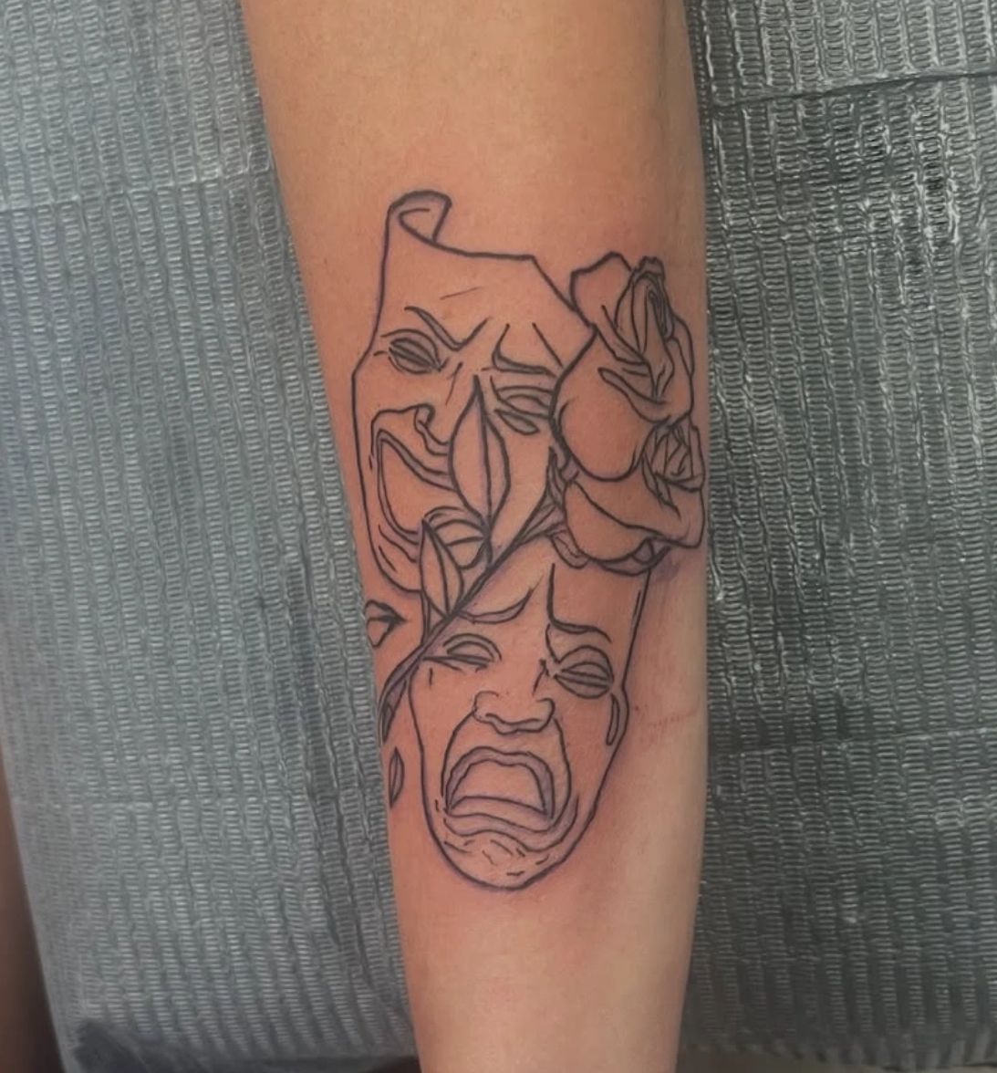 Falling Person Tattoo • Tattoodo, image size:1093x1176