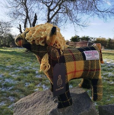 Harris Tweed Highland Cow.