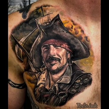 Joe Godby pirate Tattoo by Todo