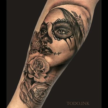 Day of the Dead tattoo by Todo
