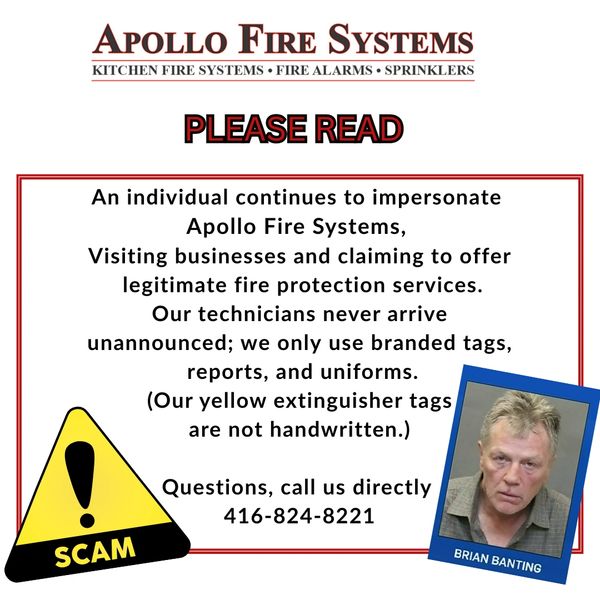 Brian Banting - Scamming Apollo Fire Clients