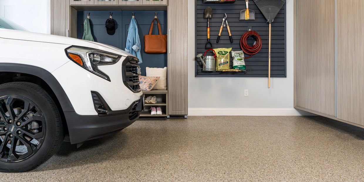 Durable garage floor coating in Saratoga Springs NY. Lifetime warranty, one-day install, and built f