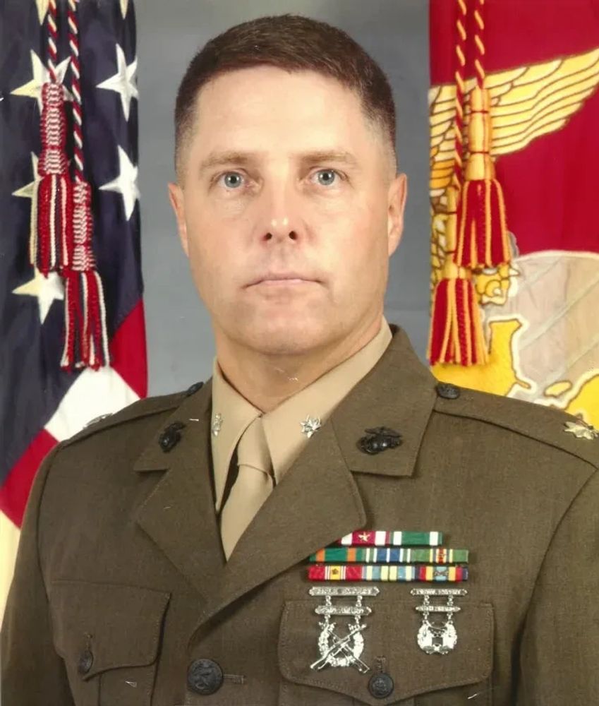  Formal Portrait of LtCOL GRANT V. FREY, USMC which hung in each U.S. Embassy in South East Asia.